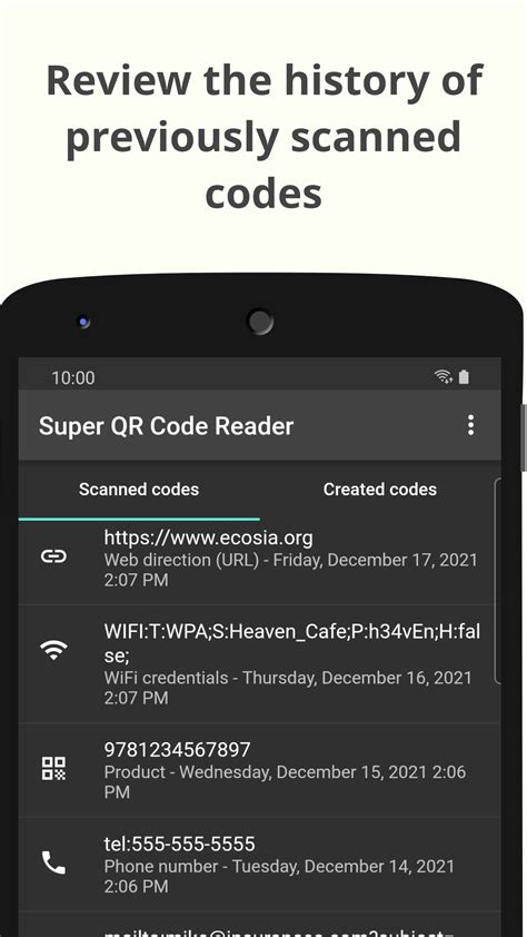 Super QR Code Reader – QR scanner & Code generator:Amazon.in:Appstore ...