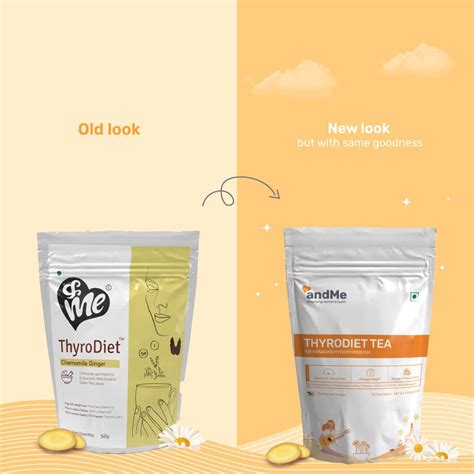 andMe Thyroid Tea for Hypothyroidism- Restore healthy T3, T4 levels