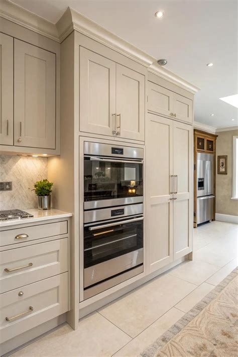 12+ Inspired Ideas for Double Oven Cabinets
