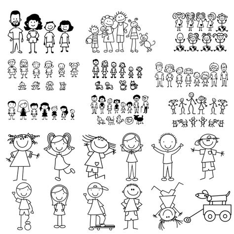 Buy Stick Family SVG Bundle Stick Family Cut Files Huge Pack of Stick ...