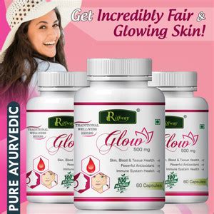 Riffway Glow Vitamin Capsule Helps Removes Dehyderate Skin Cells ...
