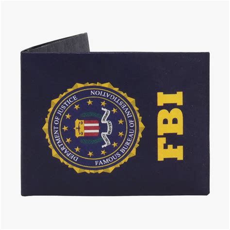 Be An Agent - FBI - CIA - Badge Tyvek® Wallets for Men India