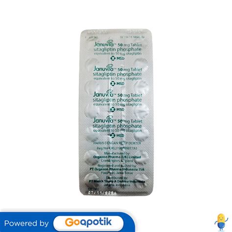 Jual JANUVIA 50 MG STRIP 14 TABLET | Shopee Indonesia