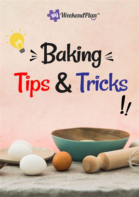 Image result for Baking Tips and Tricks