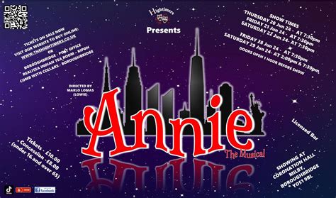 Annie The Musical, Coronation Hall, YO51 9BL Boroughbridge, United ...
