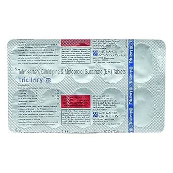 Tricilory 25/10/40MG - Strip of 10 Tablets : Amazon.in: Health ...