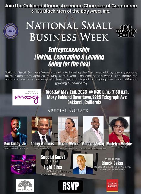 National Small Business Week - Linking, Leveraging, and Leading, Moxy ...