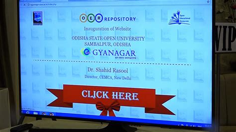 "e-Gyanagar" Open Education Resource Repository of OSOU launched ...