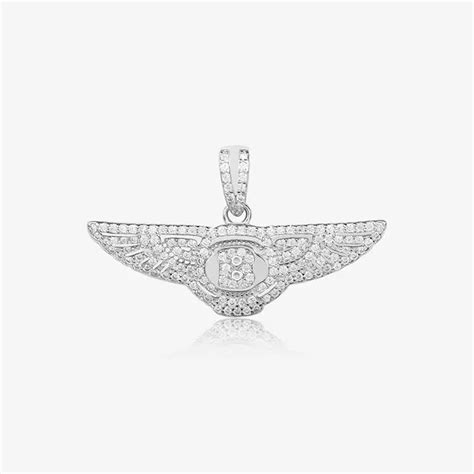 Bentley Signature Zircon Studded Silver Locket - Touch925 Silver Jewellery