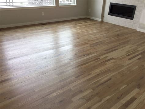 Stunning solid site finished white oak flooring with a weathered oak ...