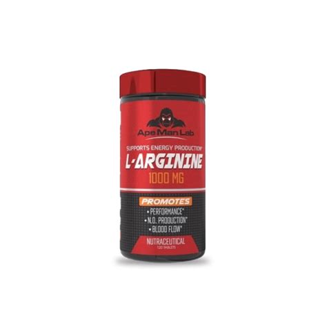 Ape Man Lab L-Arginine 120 Tablets – The Protein Store