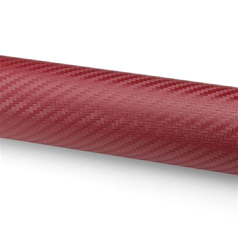 EzAuto Wrap EZAUTOWRAP 3D Burgundy Carbon Fiber Textured Car India | Ubuy