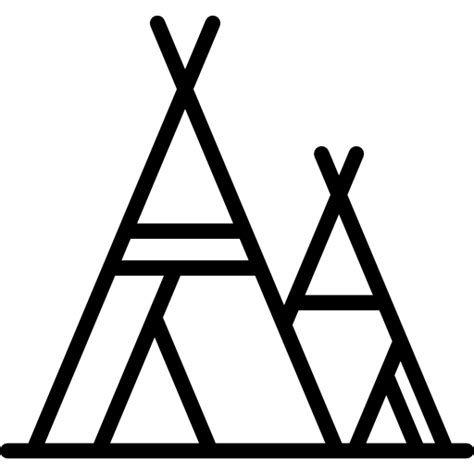 Ícone de Wigwam Special Lineal | Freepik