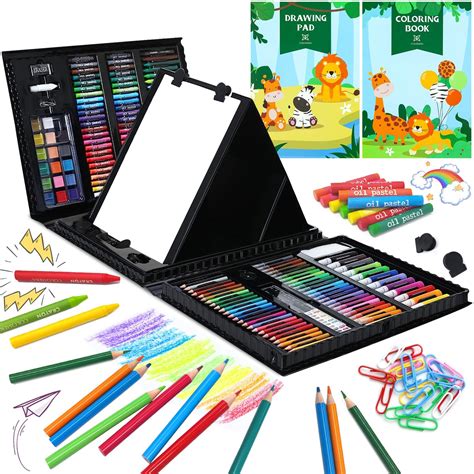 276 PCS Art Supplies Drawing Art Kit for Kids Adults Set with Double ...