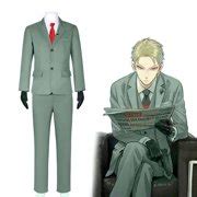 Buy 7Pack Anime SPY X FAMILY loid forger Costume Cosplay Uniform Online ...