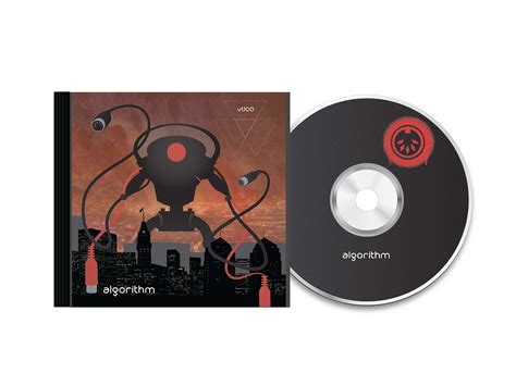 algorithm – digital art and music packaging - Mell Picco Design