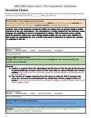 Image result for APES FRQ Practice