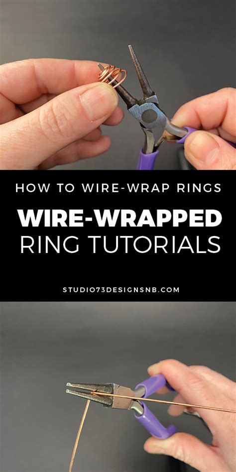 Wire-Wrapped Ring Tutorials - How to Wire-Wrap Rings | Studio 73 Designs