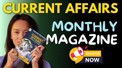 Current Affair Monthly Magazine