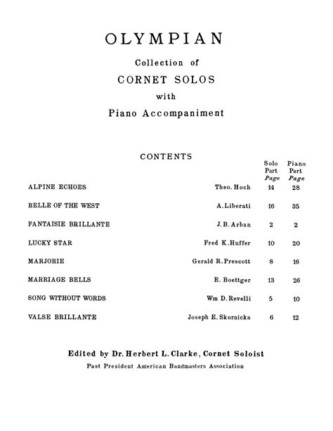 Cornet Solos 的图像结果