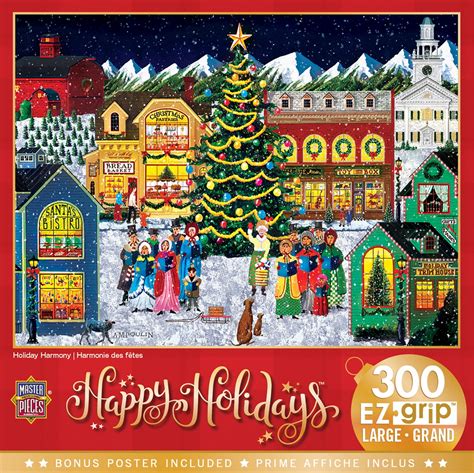 Buy MasterPieces 300 Piece EZ Grip Christmas Jigsaw Puzzle - Holiday ...