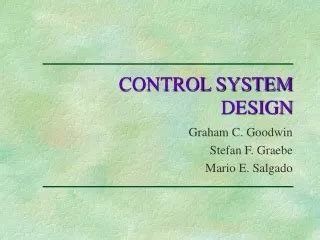 Control System Design 的图像结果