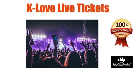 K-Love Live Tickets New York City NY Beacon Theatre NYC - TobyMac ...