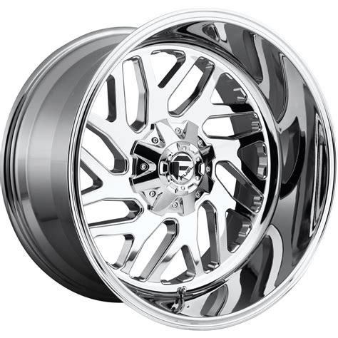 Fuel Triton 24x12 -44 Chrome | D60924201747 | Custom Offsets