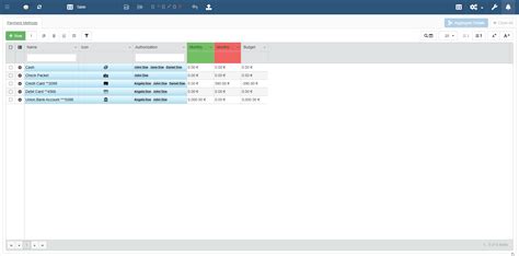 Work with the Rows - eLegere Documentation
