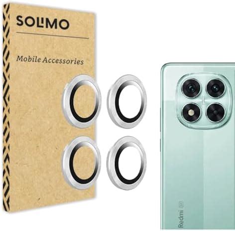 Amazon Brand - Solimo Camera Glass Lens Protector Ring For Redmi Note ...