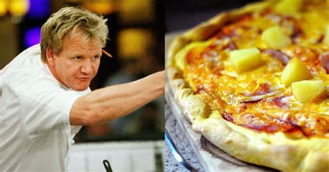 Gordon Ramsay Slams Pineapple Pizza