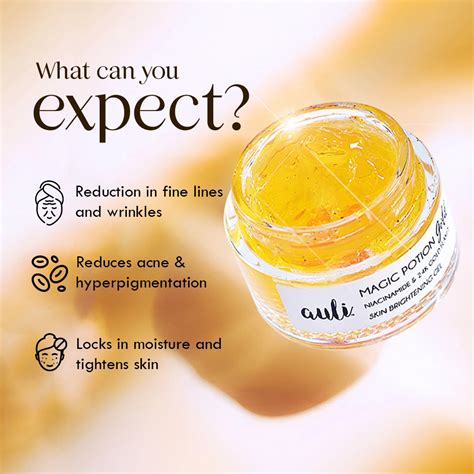 Niacinamide & 24k Gold Flakes Hydrator - MAGIC POTION GOLD – Auli Lifestyle