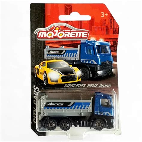 Majorette City Cars Mercedes-Benz Arocs - Blue / Grey - 2025 Card ...