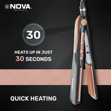 NOVA 2 in 1 NHS 885/05 Hair Straightener - NOVA : Flipkart.com