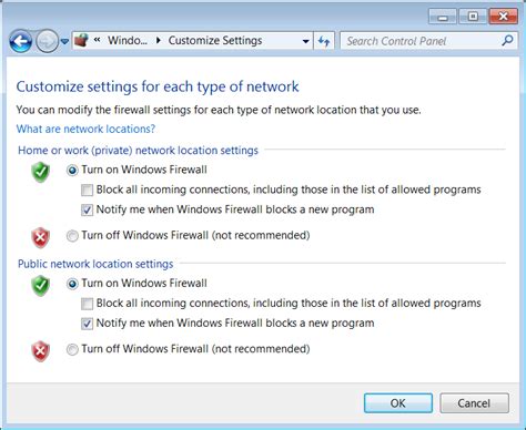 Image result for Microsoft Windows Firewall Is Using Setting That