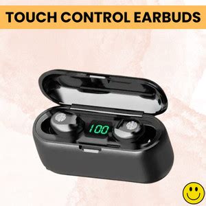 GUGGU F9 Bluetooth Wireless Earbuds With Multi Touch Control and HD ...