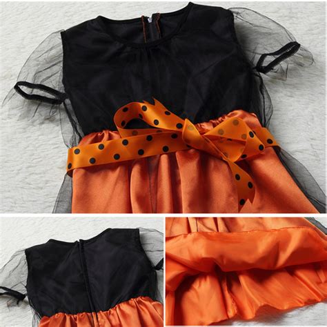 Buy Child Girls Fancy Witch Dress Up Halloween Costumes Dress Set for 3 ...