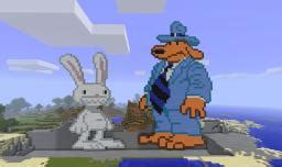 Image result for Sam and Max Minecraft