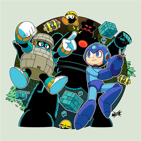 Image result for Block Man 8-Bit