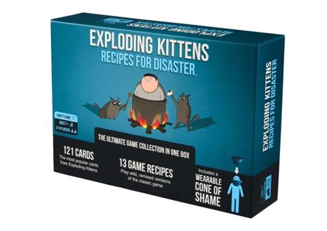 Image result for Exploding Kittens Recipes for Disaster Fef