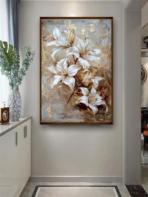 Artsense Wood Abstract Canvas Painting For Wall Decoration Abstract ...