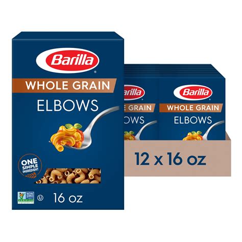 Snapklik.com : Barilla Whole Grain Pasta, Elbows, 16 Ounce