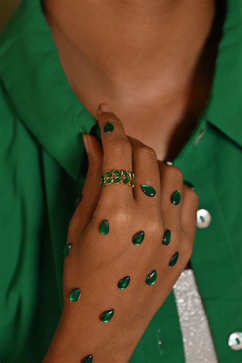 Edith Ring - Green – Aimra'a