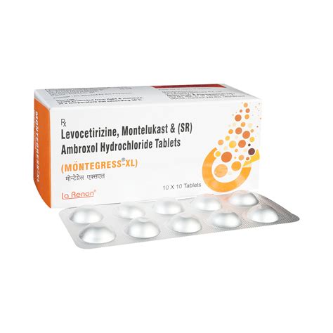 Montegress-XL Tablet SR | 30 Minutes 24/7 Delivery