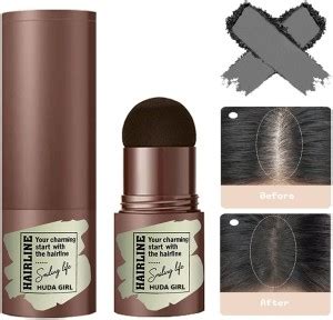 Huda Girl Beauty Hairline Powder, Hair Shading Sponge Pen, Hairline ...