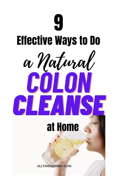 How to do a natural colon cleanse at home – Artofit