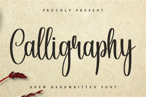 Calligraphy Font by K_IN Studio · Creative Fabrica