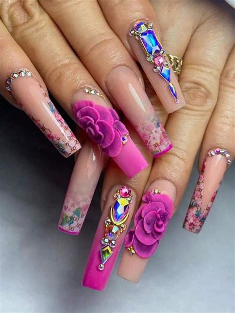 1 Bottles Acrylic Powder Nail Art Purple For 3D Carvings Nail Extend ...