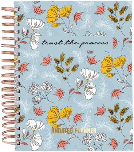 The June shop Undated Yearly Planner - Trust The Process (2024 ...