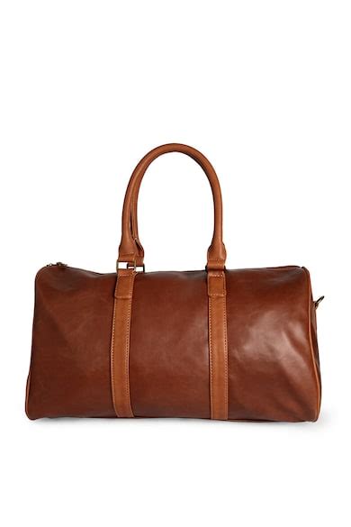 Van Heusen Accessories, Van Heusen Brown Duffel Bag for Men at ...